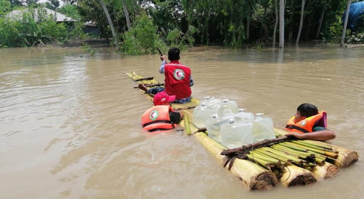 USD 100,000 to monsoon victims in Bangladesh