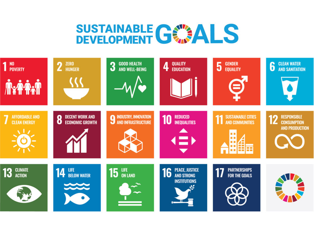 The 17 UN Sustainable Development Goals