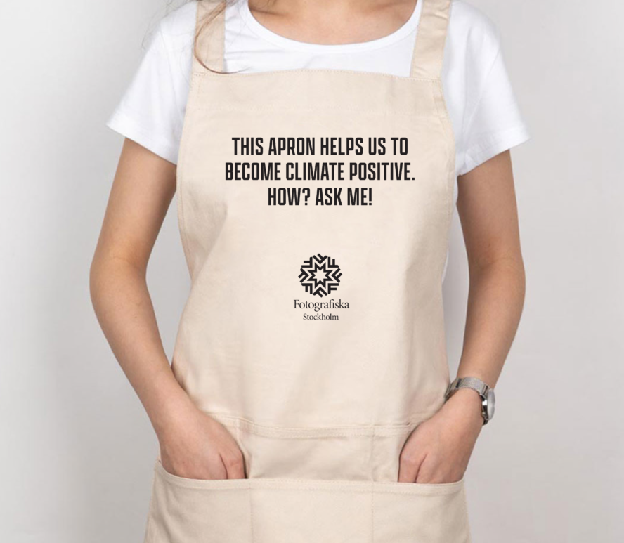 Carbon Looper apron by HKRITA and H&M Foundation