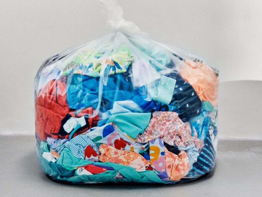 Image of textile waste