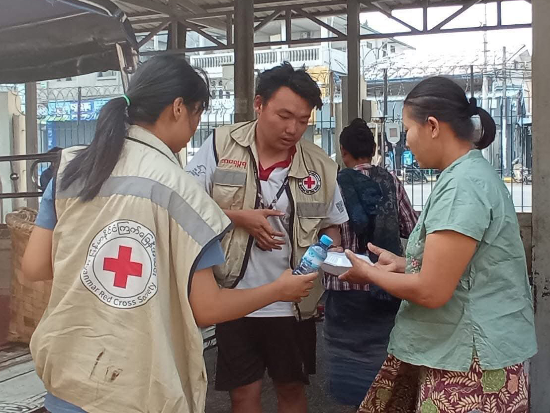 Donation to Myanmar following devastating earthquake