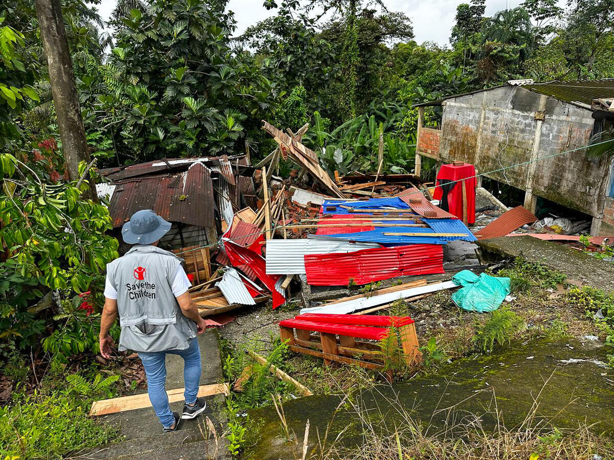 Supporting earthquake response in Colombia